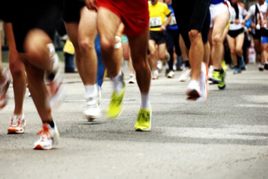 Erlesenes Feld beim Berlin-Marathon