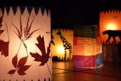 Kreative Freiheit fürs Kinderzimmer - Selbstgebastelte Lampen