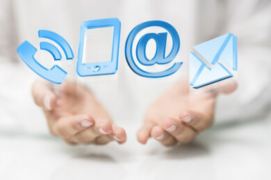 Durch Telefonieren und Motivations-Mails abnehmen?