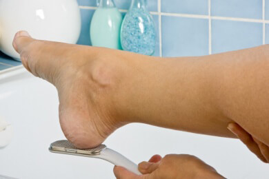 Auch im Winter gepflegte und geschmeidige Füße