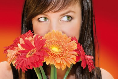 Flirten mit Blicken - so geht's!