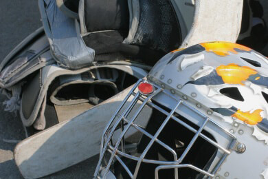 Die richtige Schutzausrüstung beim Hockey