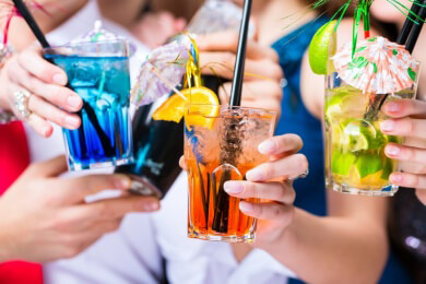 Die Amerikaner feiern ihre Scheidung