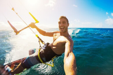 Erholung im Urlaub: Bewegung ist besser als nur am Strand liegen