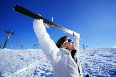 Mit dem Handy auf die Piste: Aber sicher!