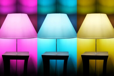 Verschiedenfarbiges Licht bringt innere Uhr aus dem Takt