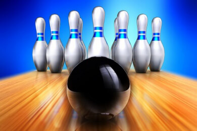 Bowling-Weltrekord - Neun Strikes in einer Minute