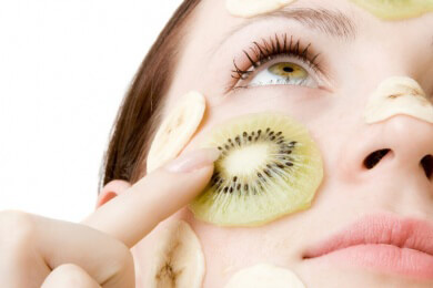 Schöne Haut durch Gemüse und Obst