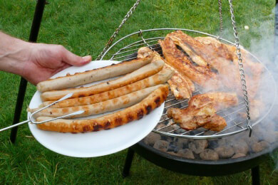 Erste Bratwurst mit Biergeschmack auf dem Markt