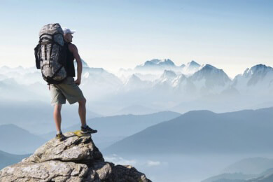 Weniger Stresshormone im Körper dank aktivem Urlaub