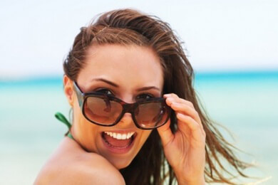 Gespräche immer ohne Sonnenbrille