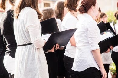 Chorsingen entspannt wie Yoga und lässt die Herzen synchron schlagen