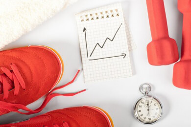 Intensives Cardiotraining hilft beim Aufbau von stoffwechselaktiven Muskeln