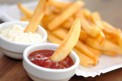 Fast Food ohne Reue - Anbieter locken mit fettreduzierten Pommes