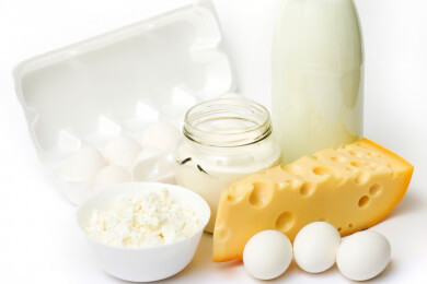 Buttermilch zum Ei reduziert Anstieg von Cholesterinspiegel