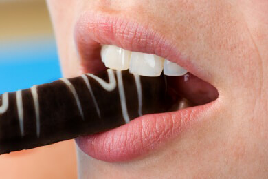 Bei Völlerei verspürt man keinen Genuss der Speisen