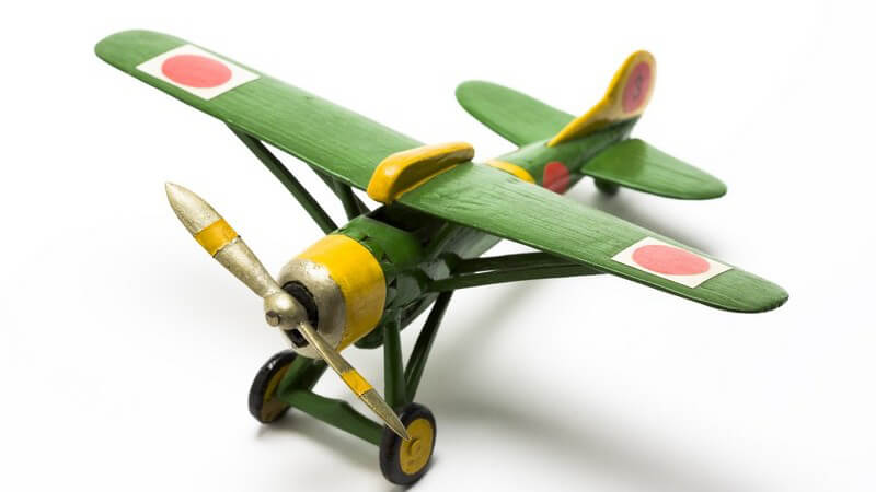 Kleines Modell-Flugzeug