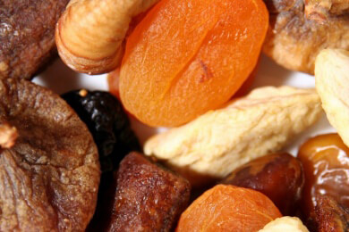 Gesundheitliche Aspekte von Trockenobst