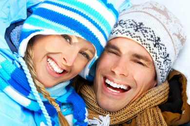 Zarte Dessous: Das perfekte Match unter dicker Winterkleidung!