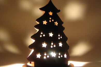 Stimmungsvolles Licht für die weihnachtliche Beleuchtung